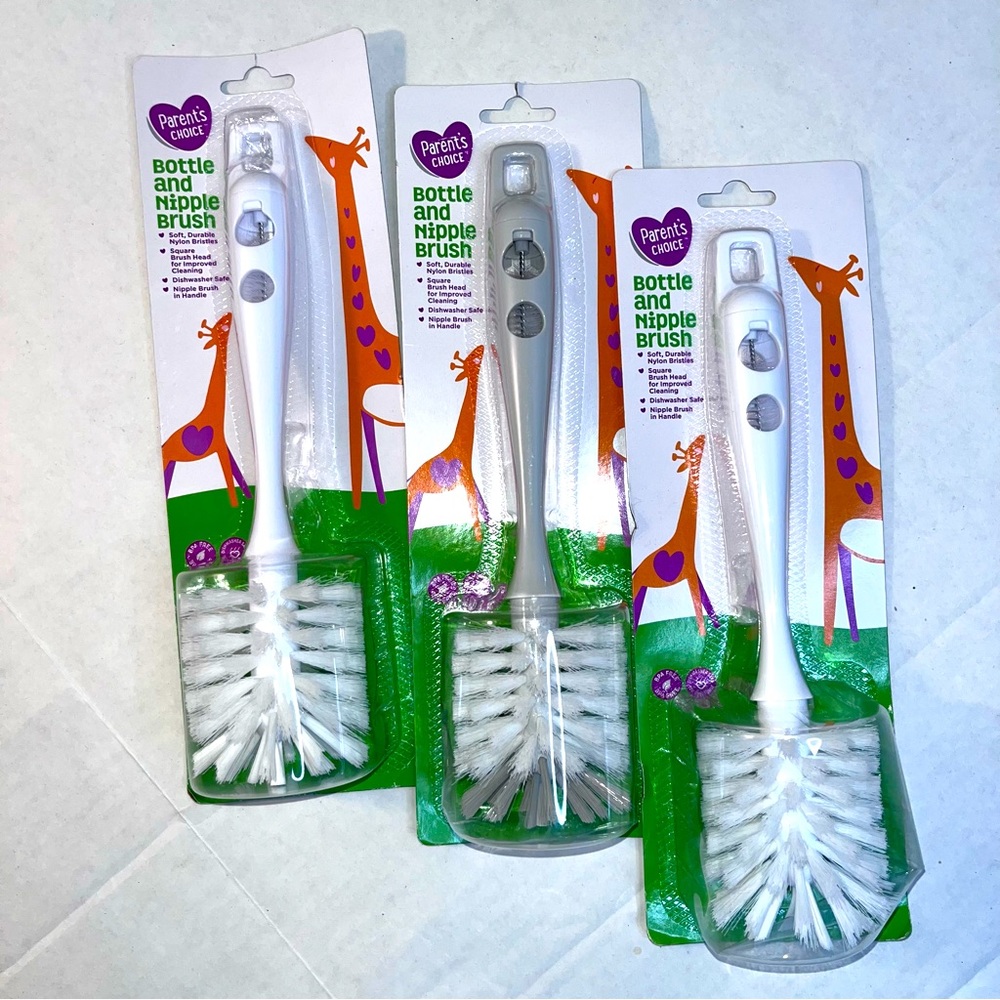3 New Bottle Brushes Baby / Infant / Toddler